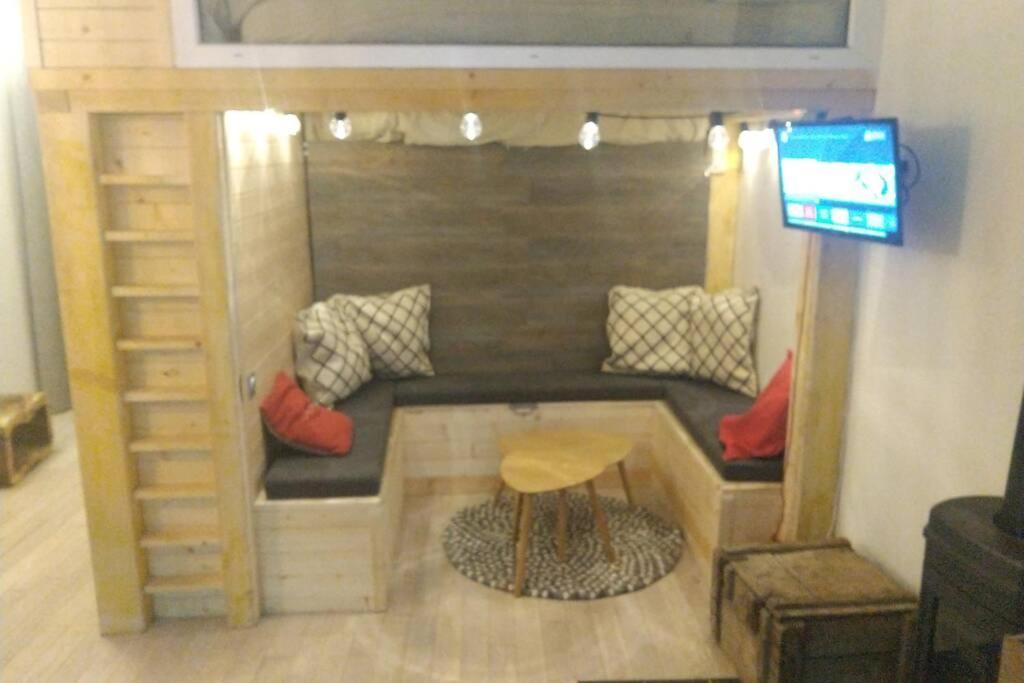 Chaleureux Petit Appartement De 4 Couchages Saint-Étienne-de-Tinée Exteriör bild